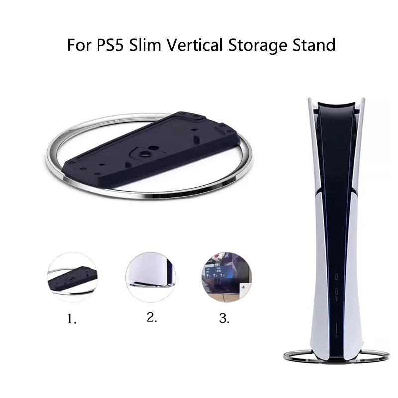 Deluxe Vertical Storage Stand with Anti-Slip Base