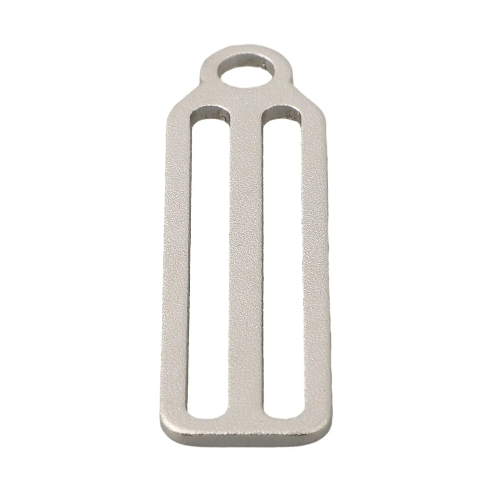 1pcs Water Sports Stainless Steel Weight Belt Slide Keeper Diving Ring Slide Buckle Diving Side Hanging Back Positioning Buckle