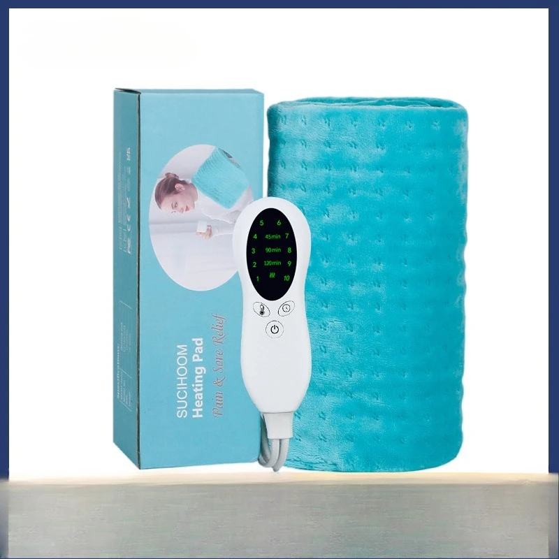 Electric Heating Pad 30*60cm/43*84CM Heating Blanket Cushion 10 Levels Temperature Body Back Warmer For Home Office Use