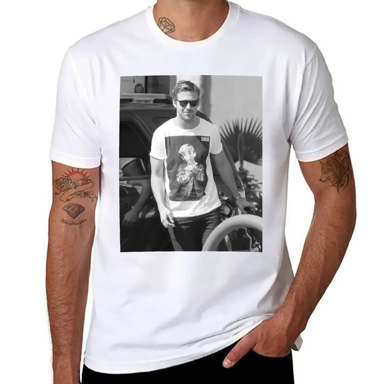

New GOSLING VS CULKIN #1 T-Shirt summer top heavyweight t shirts anime clothes mens champion t shirts