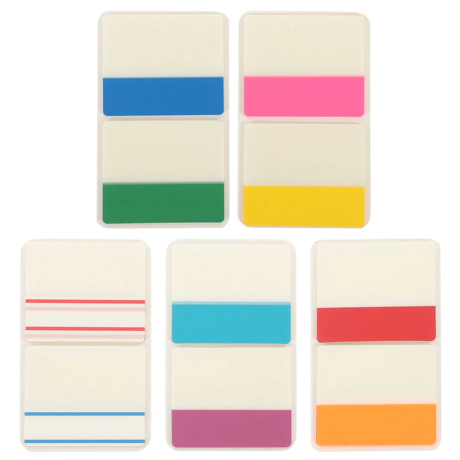 

5 Books Stickers Student Binder Clip Annotating Tabs The Pet File Self Adhesive