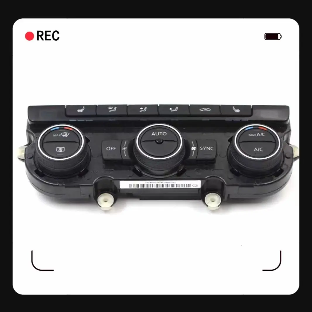 

Climatronic Air Condition AC Heating Seat Switch Control Panel for VW Tiguan CC Golf MK6 PQ35 Cars 5ND 907 044C