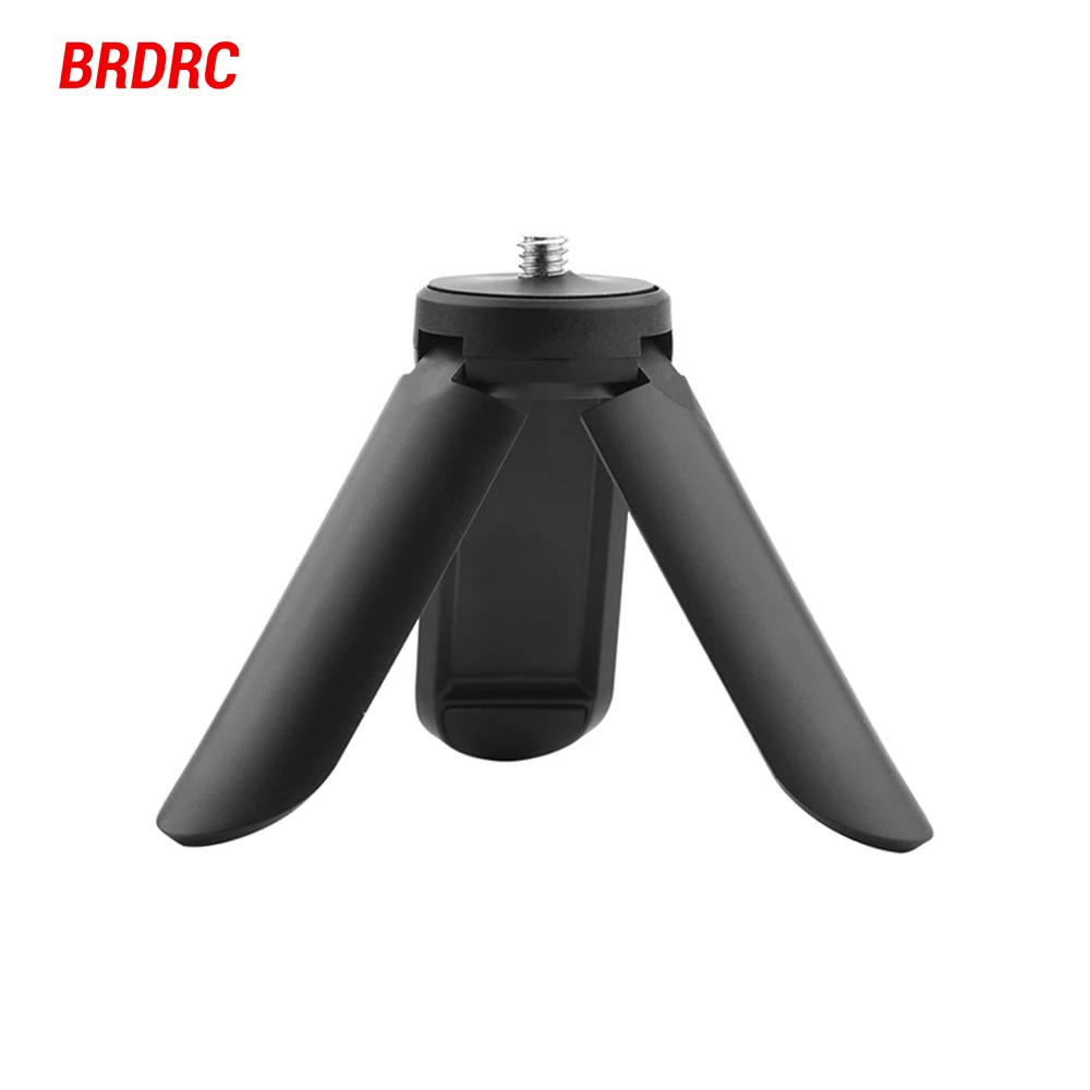 BRDRC Universal Phone Stabilizer Portable Mini Tripod Camera Stand with 1/4'' Screw for DJI Pocket 3/Osmo Pocket 2 Table Tripod