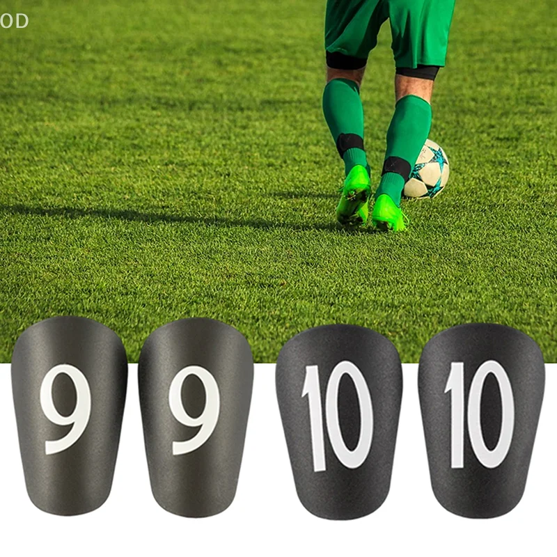 Wear-resistant Shock Absorbing Football Shin Pads Mini Shin Guards Soccer Guards Anti Slip For Men Women Kids Boys Girl