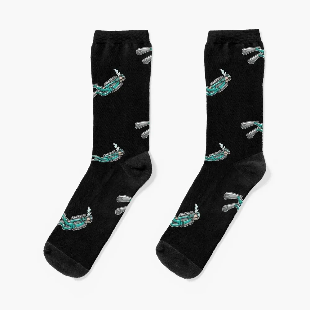 Scuba Diver Illustration Socks Children's Toe sports designer brand Girl'S Socks Men's professional adjustable automatic counting jump rope calorie fitness jump rope adult children sports jump rope