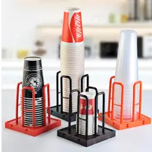 

Free Combination Cup Holder Milk Tea Shop Disposable Cup Holder Paper Cup Holders Cup Remover Multi-Function Kitchen Organizer