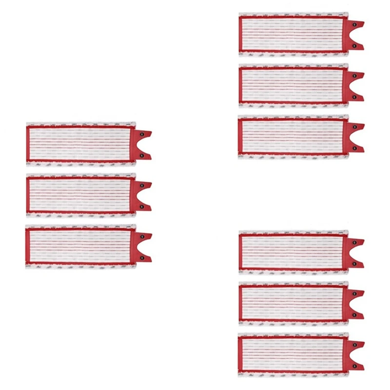 

9Pcs/Lot For Vileda Edelweiss Mop 1-2 Spray Mop Replacement Microfiber Refill Mop Pad