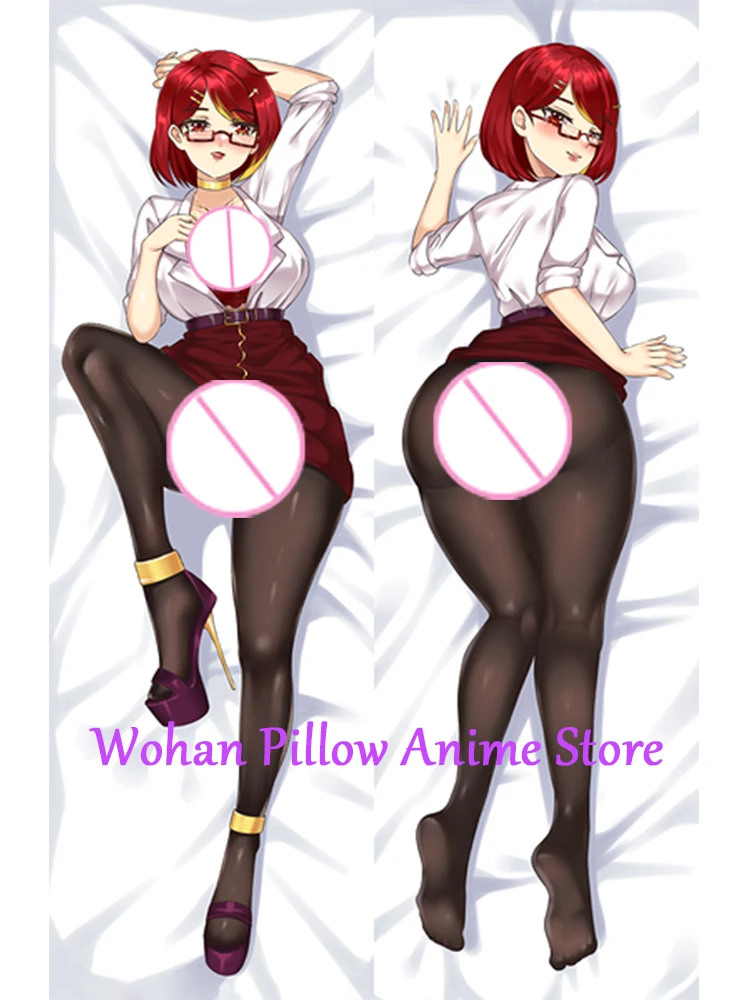 

Dakimakura Anime Pillow Cover Poe Double Sided Print Life-size Halloween Christmas Decoration
