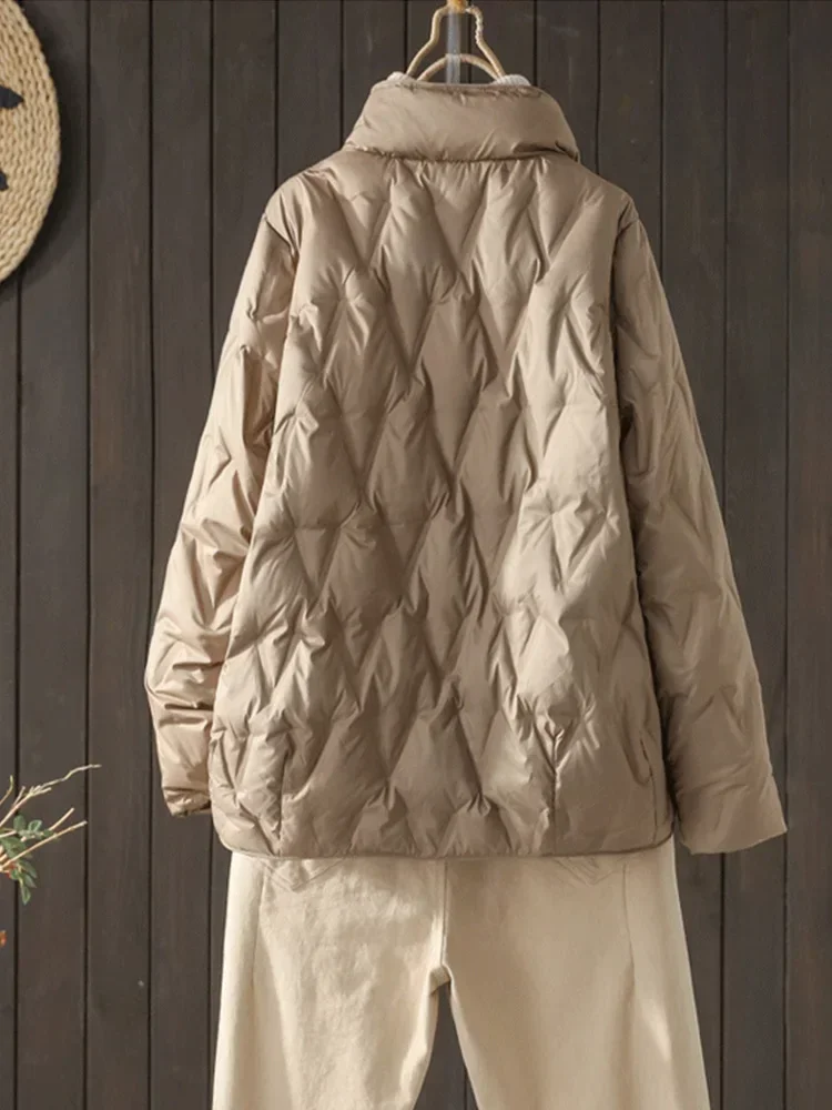 Women Puffer Jacket 90% Duck Down