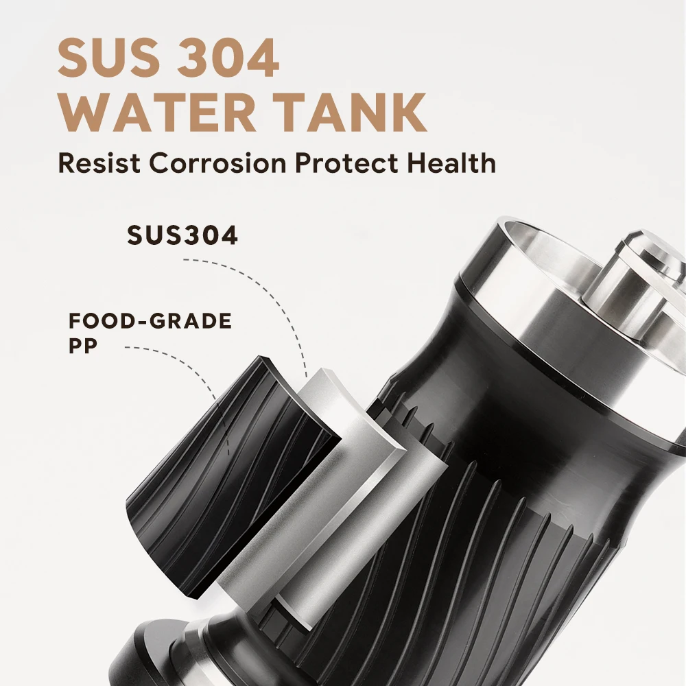 Icafilas-手動エスプレッソマシン,ステンレス鋼ねじ