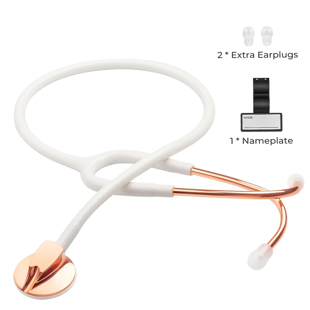 Professional Medical Cardiology Doctor Stethoscope Medical Heart Stethoscope Nurse Student Equipment Device