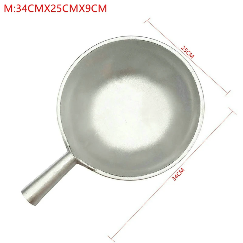 1PCS Aluminum Old-Fashioned Water Scooping Big Water Scooper Water Bath Scoop Kitchen Water Scoop Large Cooking Utensils 3