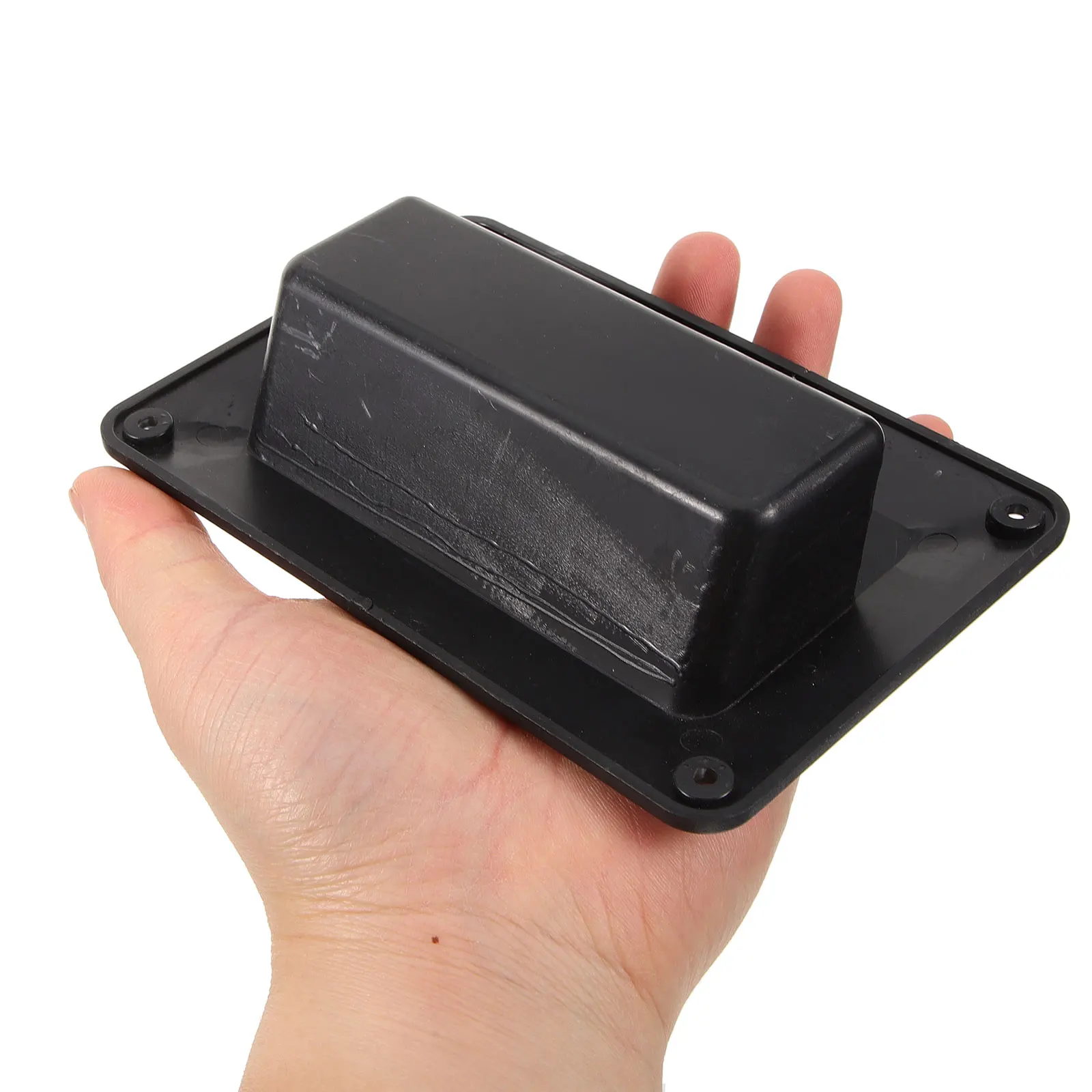 Ashata Poignée Supérieure De Voiture Remplacement Noir En Alliage D