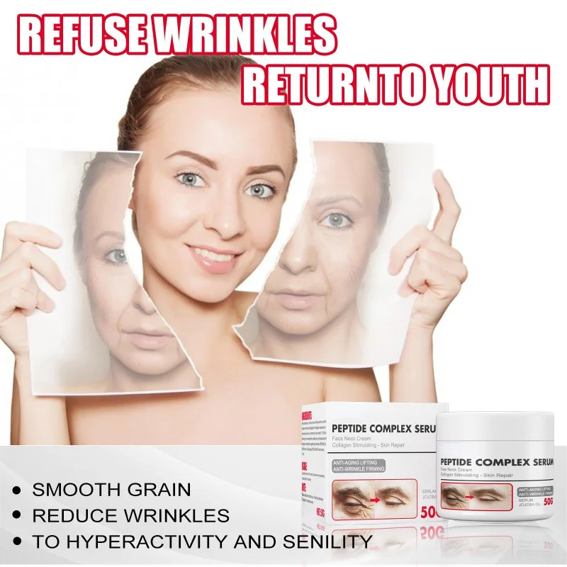 Anti wrinkle Anti Aging Cream facial thinning, moisturizing, moisturizing, skin lifting, water tight light cream