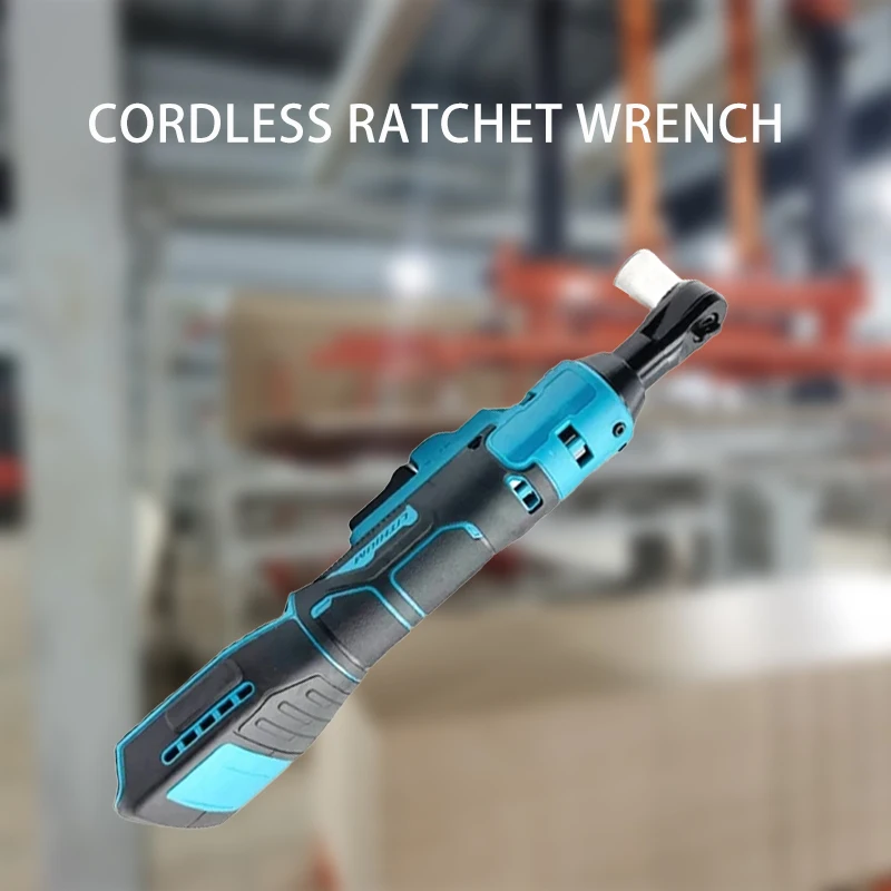 Cordless Ratchet Wrench Electric Rechargeable Screwdriver Removal Screw Nut for Makita 21V Battery 2