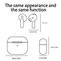 PRO 3 wireless Bluetooth earphones with heart rate monitoring, ANC noise cancelling microphone earbuds, stereo audio compatible - Image 2
