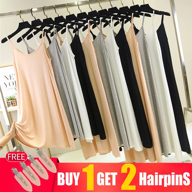 Summer O-Neck Sexy Long Black Dresses tops Even Big Round Neck Korean Mid-length Suspender Skirt Womens Vintage Sleeveless Dress Ranked Product Recommendation