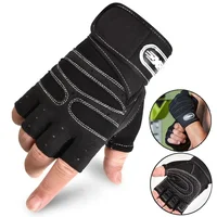 Fitness Half Finger Gloves Men Women Weight Lifting Gloves with Wrist Support Riding Non Slip Horizontal Bar Exercise Training 1