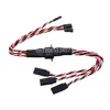 MPX 8 Pin Golden Plated Connector Multi-Wires Servo Extension Plug Male Female 2/ 3 Wires for RC Model Fixwing Glider Airplanes 1