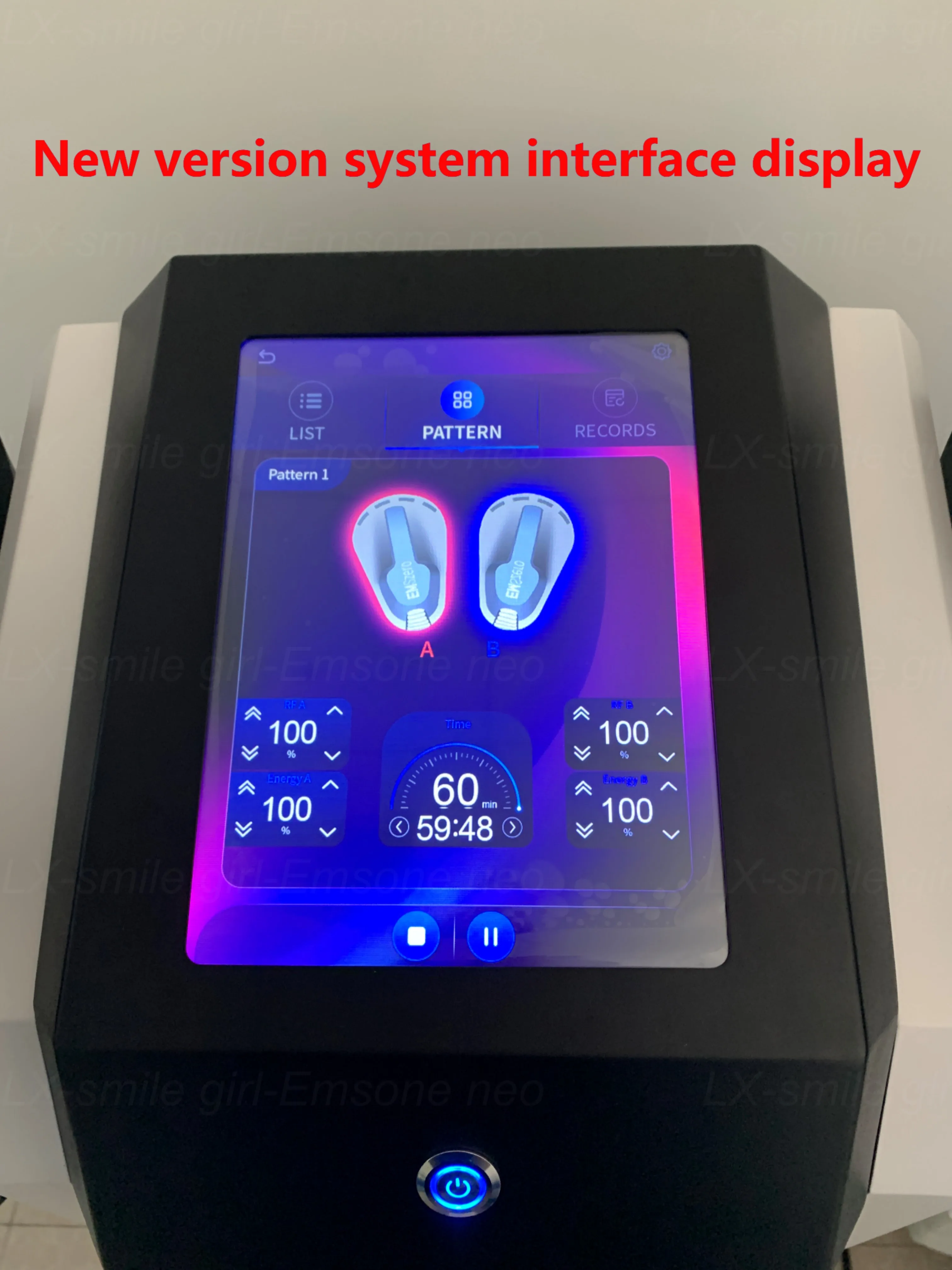 Portable EMSone NEO sculpt 2/4/5handles 15tesla 200hz HI-EMT Electromagnetic sculpt muscle sculpting machine