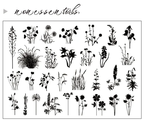 Vintage Butterflies Clear Silicone Stamps for DIY Scrapbooking and Decorative Albums