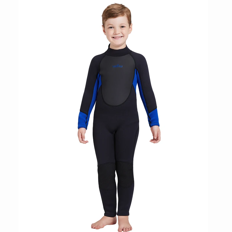 Underwater Full Wetsuit 3mm for Boys Surfing Scuba Diving Suit Swimsuit