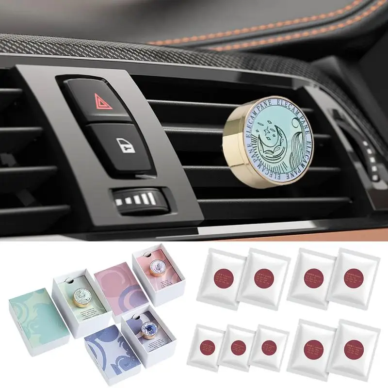 

Air Freshener Car Vent Clip Car Aroma Diffuser Decorative Aromatherapy Lasting Fragrance Perfume Flavoring Diffuser for interior