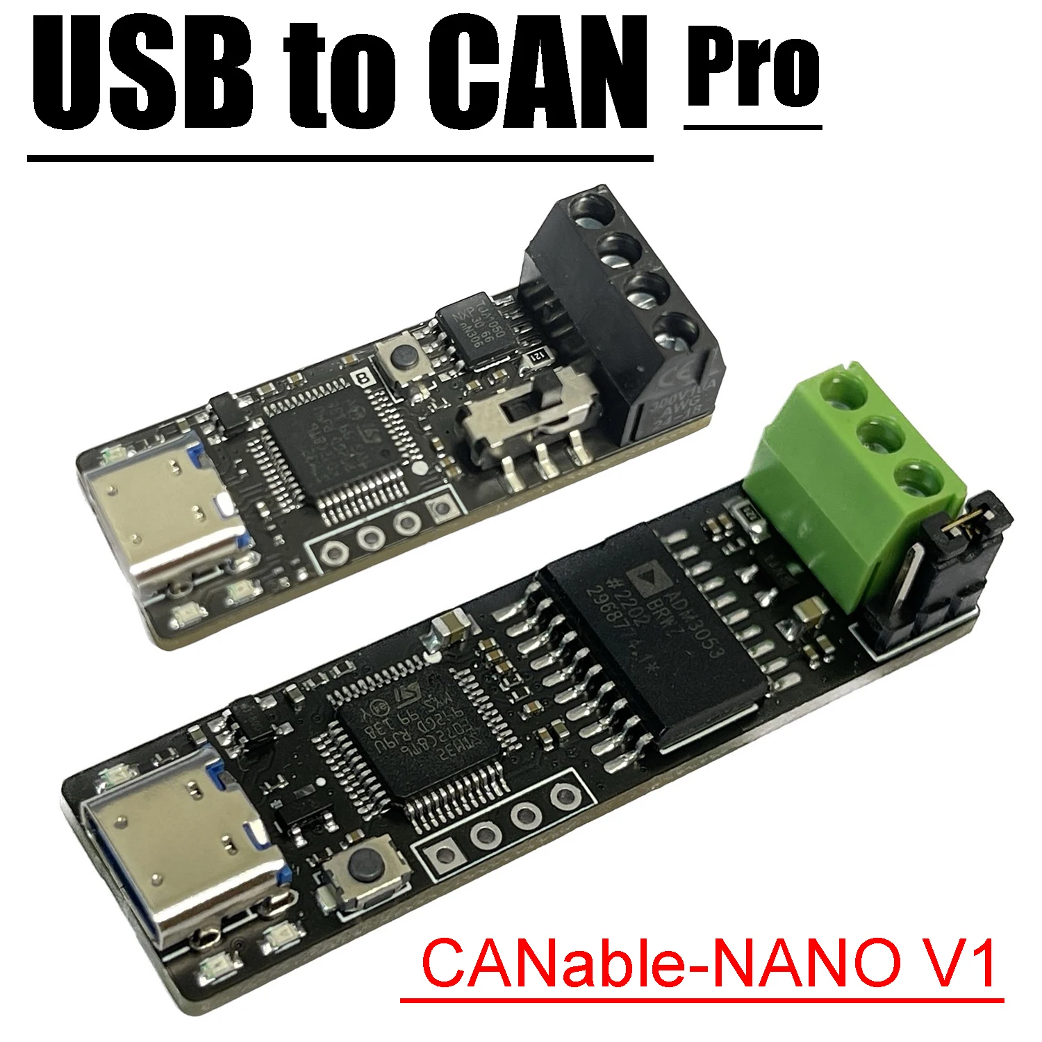 CANable Pro V1 USB to CAN module Canable PCAN Debugger CAN bus