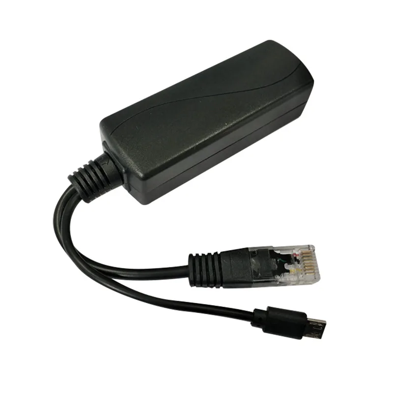 HOT Micro USB POE Splitter 48V To 5V2A 3A Mini USB Power Supply hot-micro-usb-poe-splitter-48v-to-5v2a-3a-mini-usb-power-supply