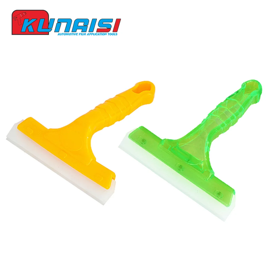 1/2pcs Silicone Water Squeegee Car Vehicle Windshield Window Washing Cleaning Glass Blowing Home Glass Automotive film
