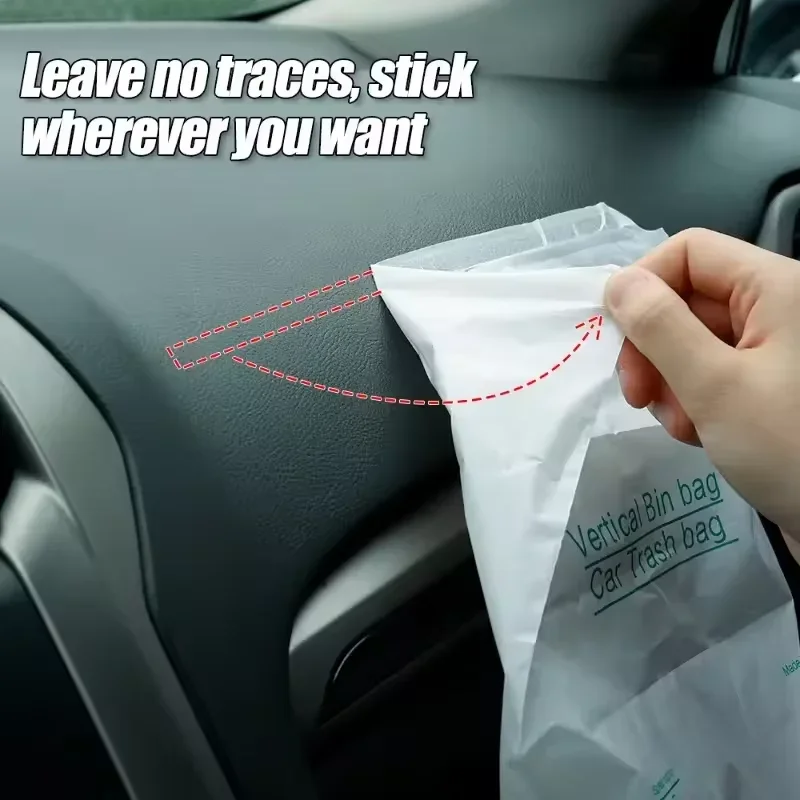 20 40 100pcs Strong Tear Resistant Car Specific Garbage Bag with High Quality High Temperature Resistance and Seamless Adhesion