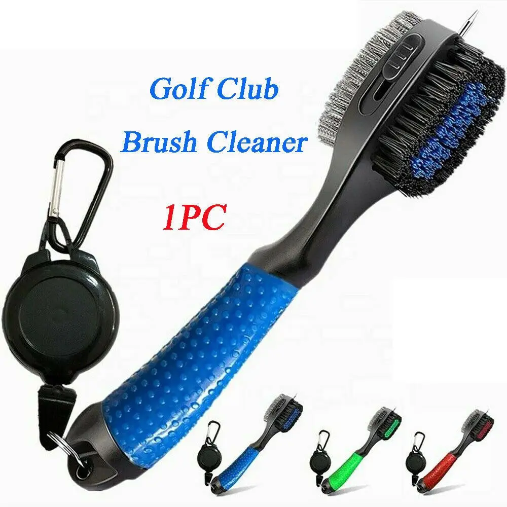 

Durable High Quality Golf Cleaner Sporting Goods Golf Club Brush Sharpener Tool Golf Accessories Retractable Groove Cleaner