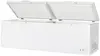 Commercial Chest Freezer 23. Cu Ft Capacity Solid Top White Large Storage Adjustable Feet Keeps Freezer Level on Uneven Surfaces 1