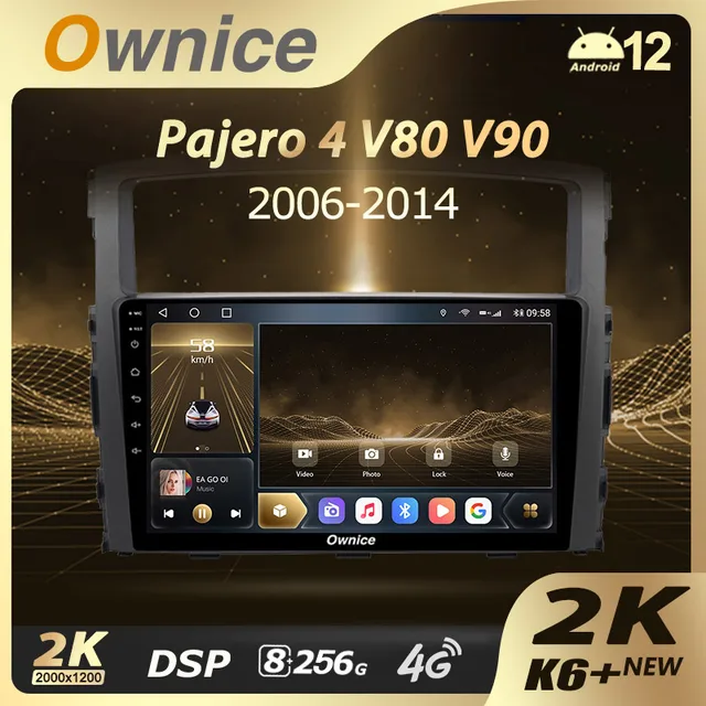 Ownice 자동차 라디오: 미쓰비시 파제로 4 오락과 편의 기능 향상 Ownice 자동차 라디오: 미쓰비시 파제로 4 오락과 편의 기능 향상