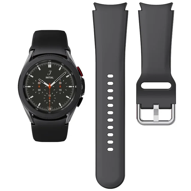 Premium 20mm Silicone Watch Strap - Versatile Bracelet Wristband