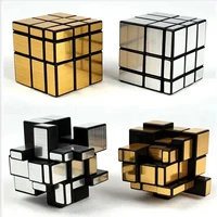 Magic Mirror Cube Gold Silver Professional Speed Cubes Puzzles Speedcube Educational Toys For Children Adults Gifts
