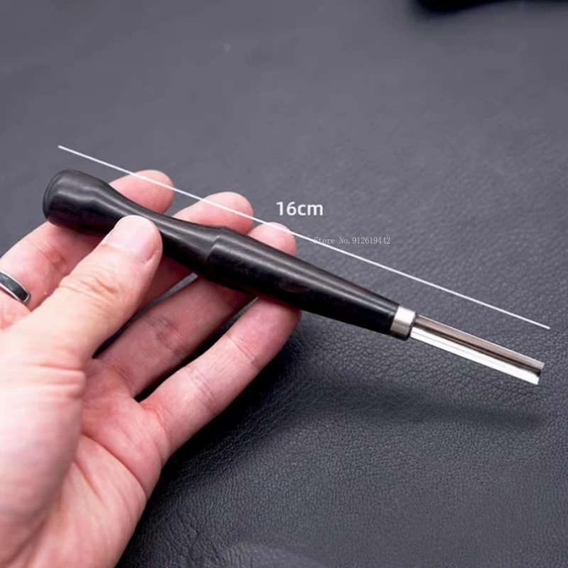 Leather Light Round Semi-round Chamfer 1/4 Round Knife Corner Cutting DIY Leather Chamfer Bag/shoe Trimming Tool Cutter