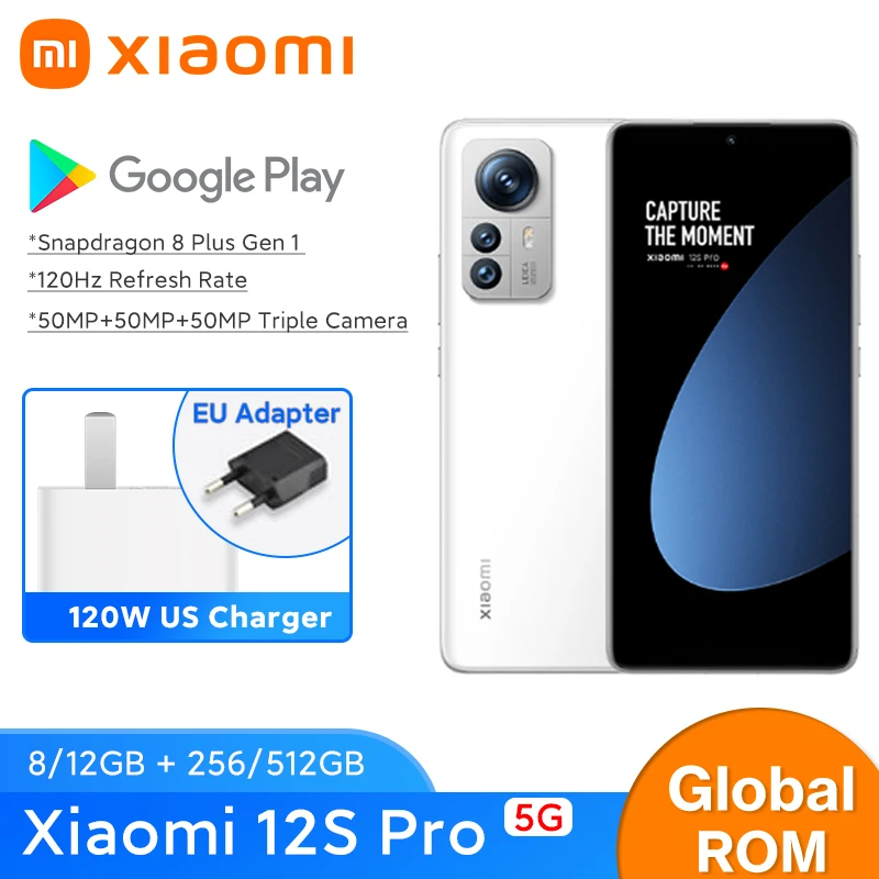 Global Rom Xiaomi 12S Ultra 12GB 256GB 6.73 inch 2K AMOLED flexible display  Snapdragon Gen 8+ Octa Core 67W Fast Charge NFC