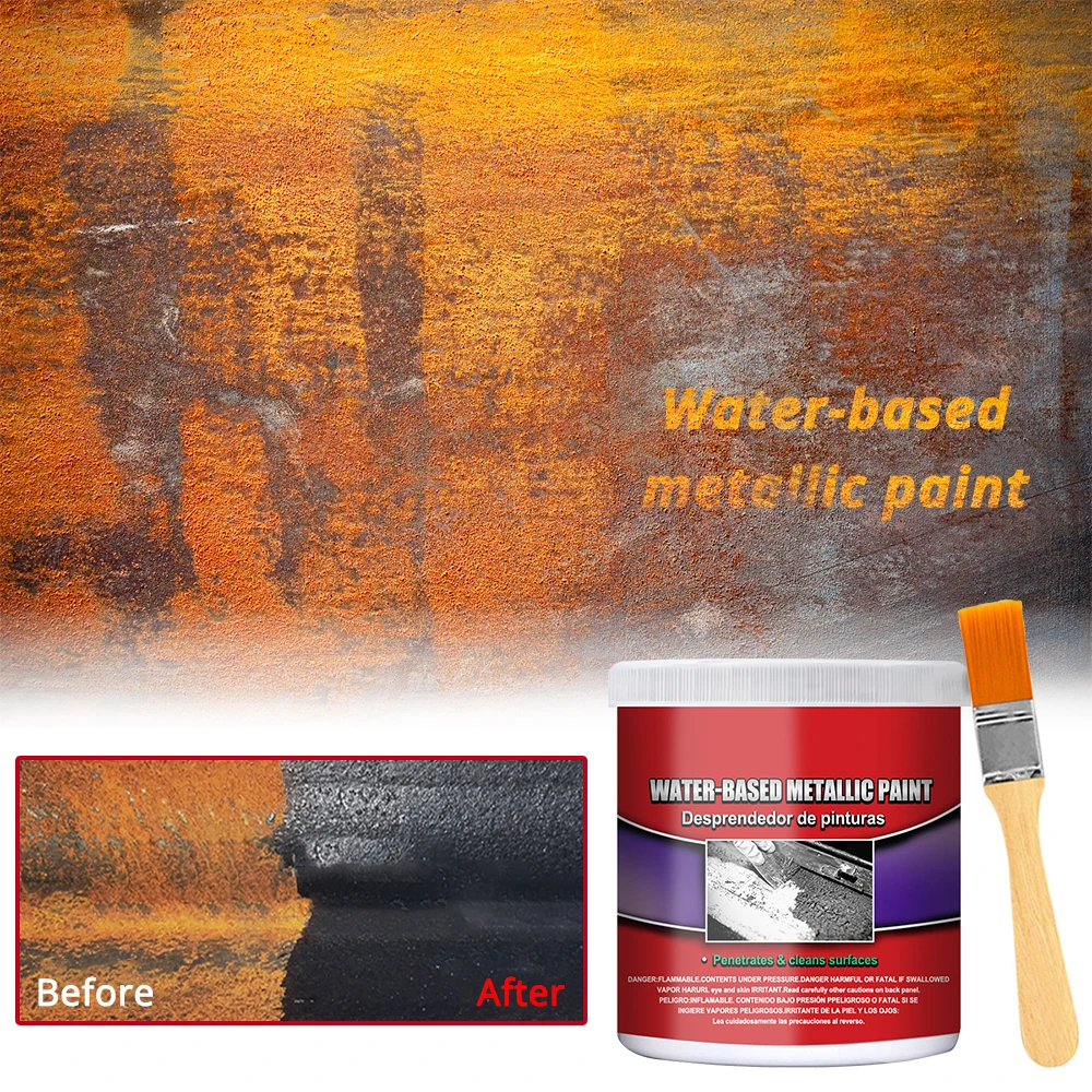 

100ml Car Iron Metal Surfaces Anti-rust Rust Remover Paste Purpose Chassis Converter Repair Auto -free Water-Based Prim