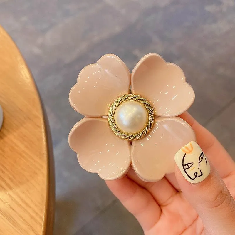 C Flower Hair Claw