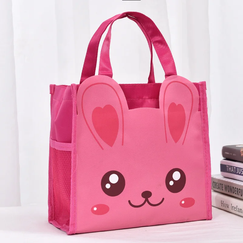 Cartoon-förmige Schüler-Lunchbox-Tasche - wasserdichte Lunchbox-Tasche - tragbare Oxford-Stoff-Handtasche - Aufbewahrungstasche – Detail 10