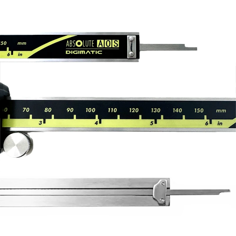 Vernier Caliper Digital 0-150mm/200mm/300mm 6/8/12in LVD ABS absolute Electronic Measuring Stainless Steel