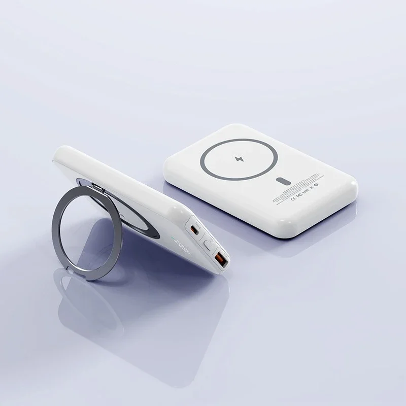 MagSafe Portable Power Bank with Wireless Fast Charging Small and Portable Rotatable Stand with Digital Display 3