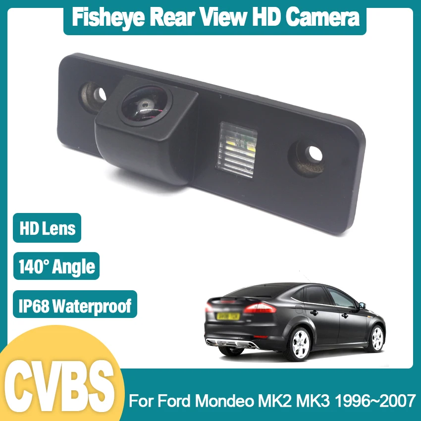 

Car Rear View Camera Auto Reverse Backup Parking Night Vision Waterproof HD CCD For Ford Mondeo MK2 MK3 1996~2007 Wide Angle