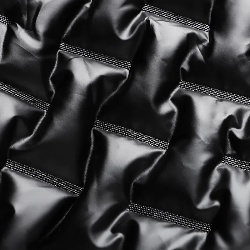 남성용 스탠딩 칼라 면 재킷, 캐쥬얼 슬림핏 지퍼 가디건, 광택 대형 스탠딩 칼라 면 재킷, 겨울