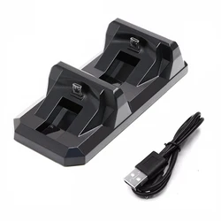 Dual Charging Dock Station for Wireless Game Controller (Black)