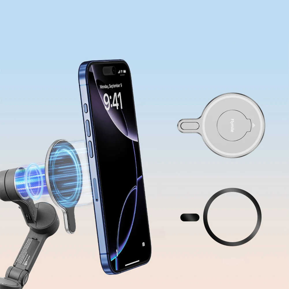 Magnetic Adapter Phone Holder Magnetic Ring Clamp Holder for DJI OSMO Mobile 7P 6 Stabilizer Accessories