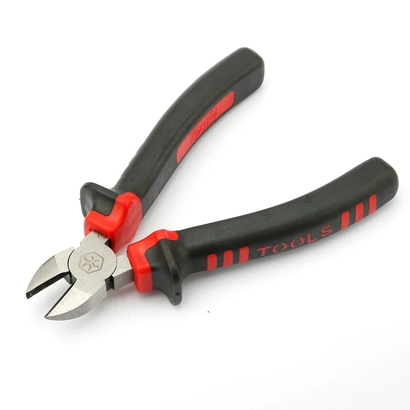 Wire Cutter Pliers 1Pcs 6 Inch 165mm Cr-v Diagonal Electrician Tool