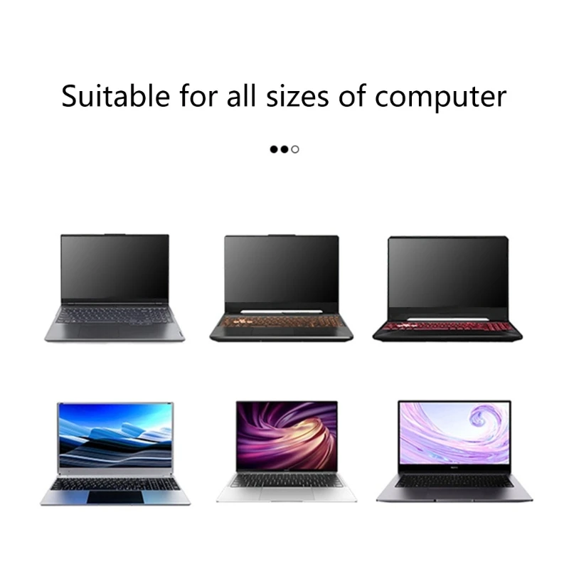 

2Pcs Laptop Stand Most Keyboard Keyboard Riser Self-Adhesive Stable Laptop Stand Dropship