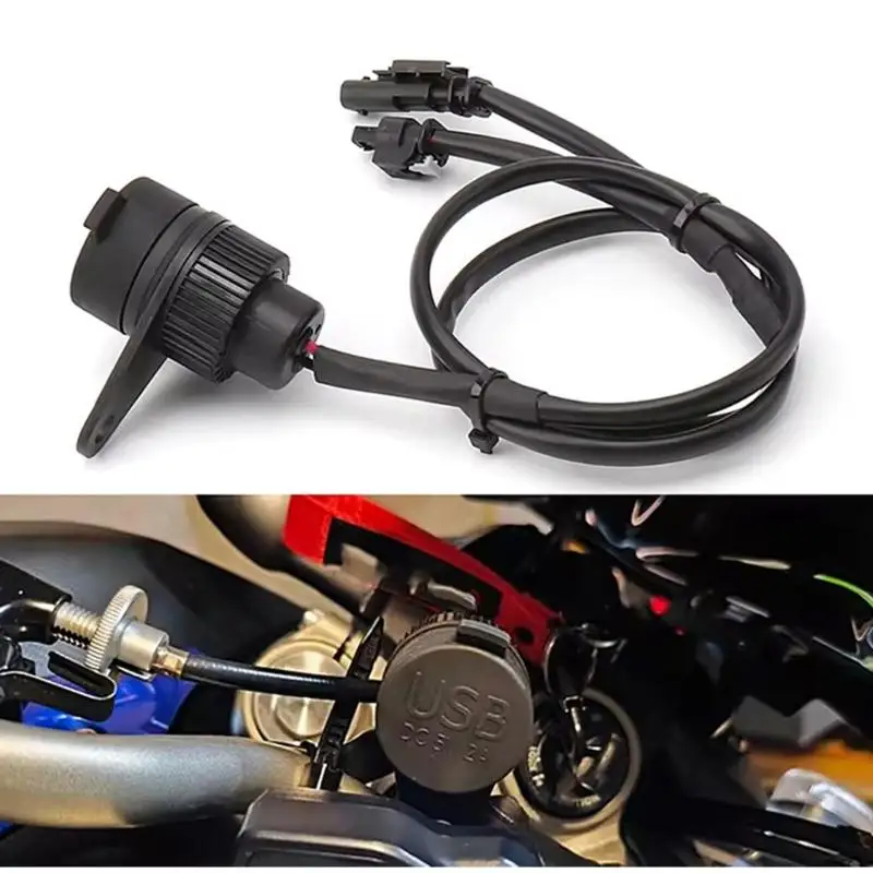 향상된 안전 기능과 빠른 설치 기능을 갖춘 R1200GS R1250GS F900R 자전거용 효율적인 5V 2A USB 충전 소켓